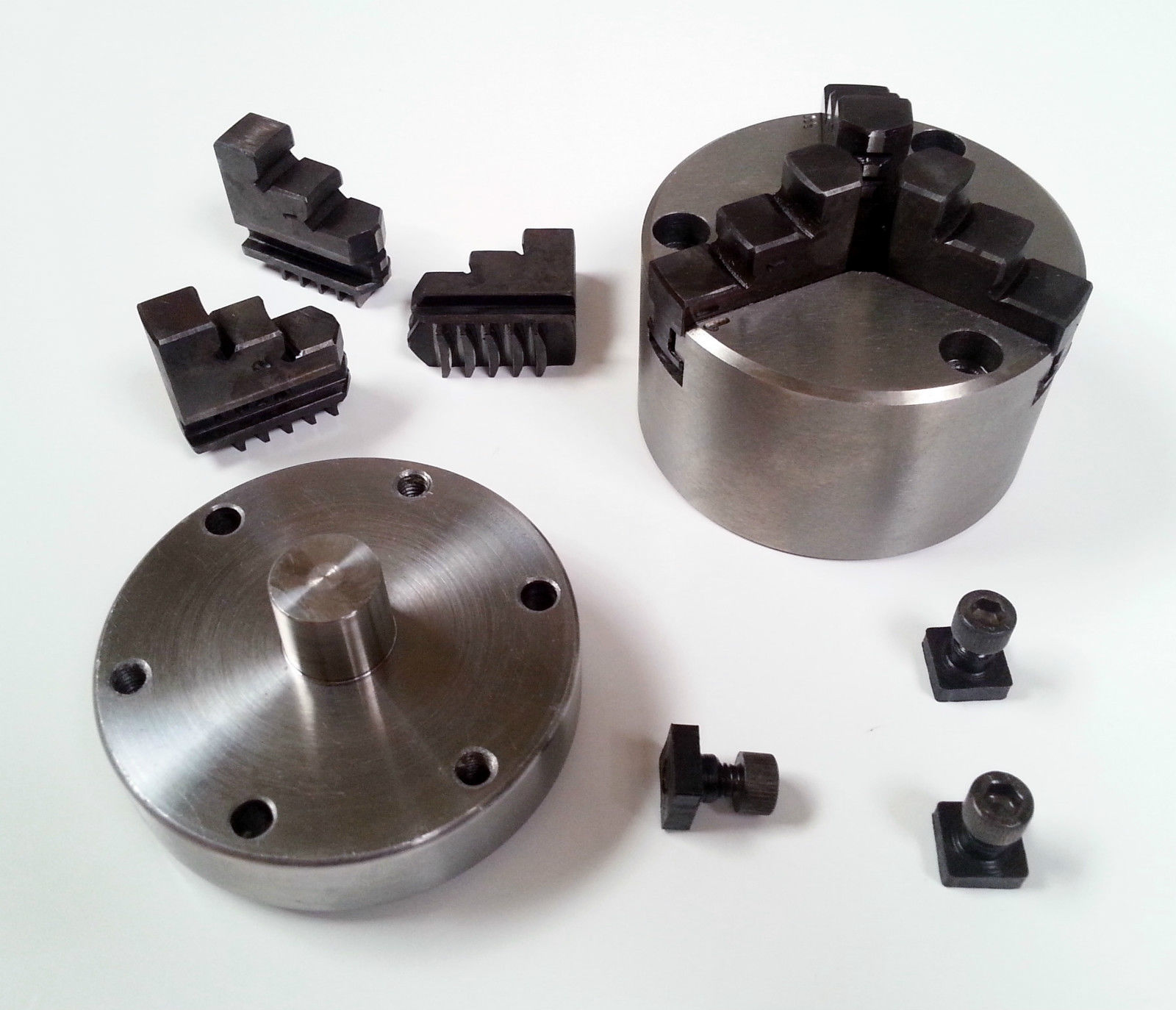 100mm 3-Jaw Self Centering with backplate