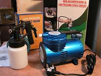 AMA-06K Compressor and Spray Gun Kit