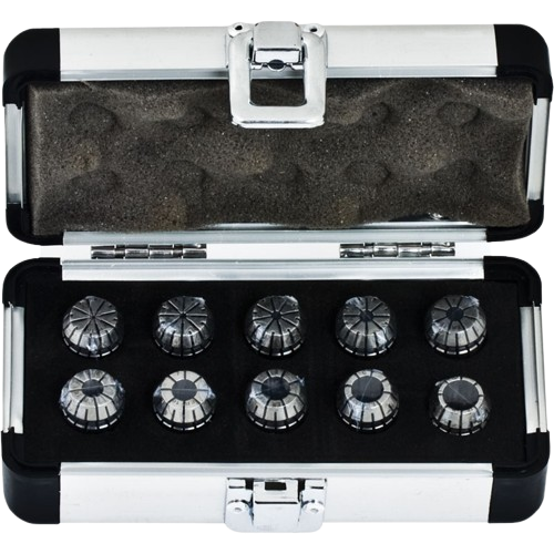 ER16 Collet set - 10 piece- Metric