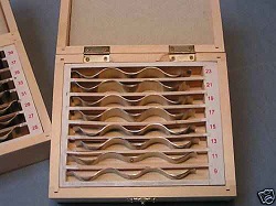 Precision Wavy Parallel Set - 8pair 9mm to 23mm by 2mm