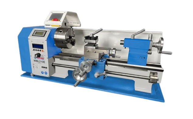 AMABL210E VARIABLE SPEED LATHE - 38mm SPINDLE BORE & (ELS) ELECTRONIC CHANGE GEAR SYSTEM